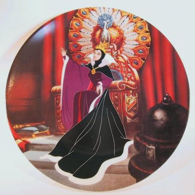 Evil Queen Disney decorative plate