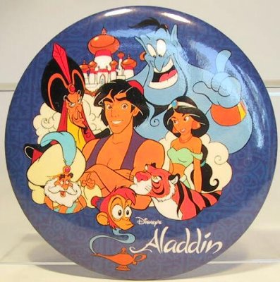 Aladdin cast button