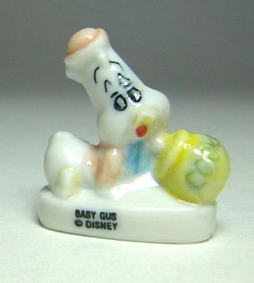 Baby Gus Goose Disney porcelain miniature figure