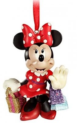 Minnie Mouse shopping Sketchbook ornament (2011)