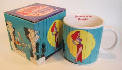 Roger Rabbit and Jessica Rabbit Disney coffee mug