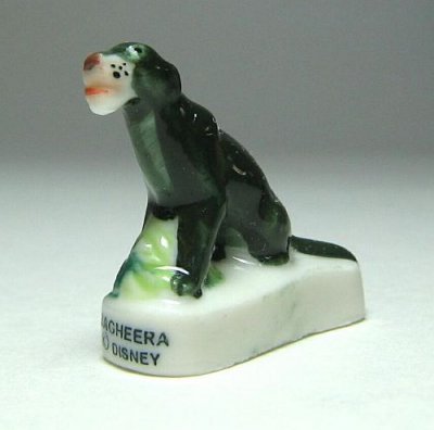Bagheera porcelain miniature figure