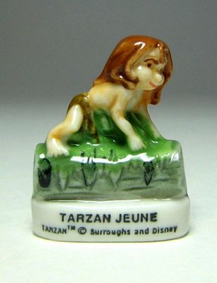 Young Tarzan Disney porcelain miniature figure