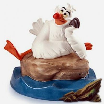'Muddled mentor' - Scuttle figurine (Walt Disney Classics Collection - WDCC)