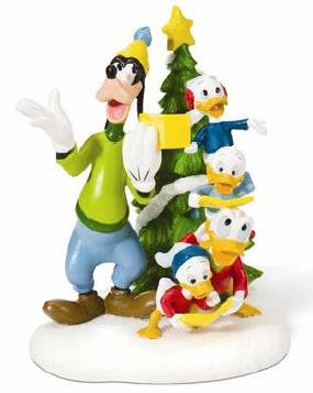 Mickey's friends singing carols (Department 56)