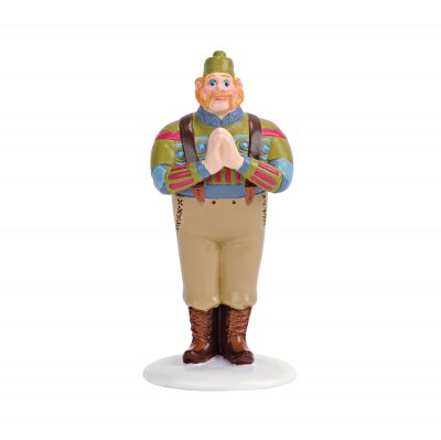 'Yoo-Hoo, Oaken Here' - Oaken porcelain figurine (from Disney 'Frozen') (Department 56)