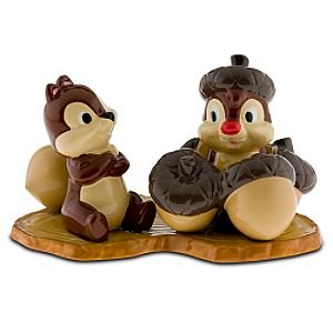Chip 'N Dale with nuts 3-piece salt & pepper shaker set
