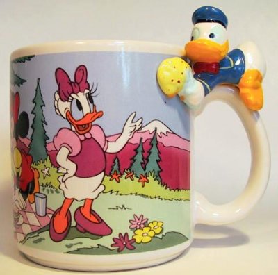 Mickey & friends picnic coffee mug