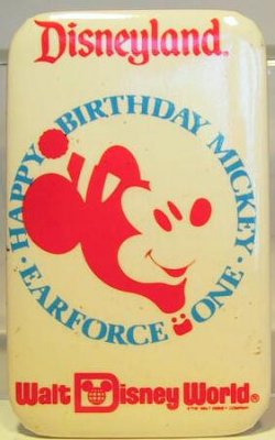 Happy Birthday Mickey - Ear Force One button