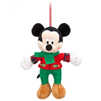 Mickey Mouse plush ornament (Disney)