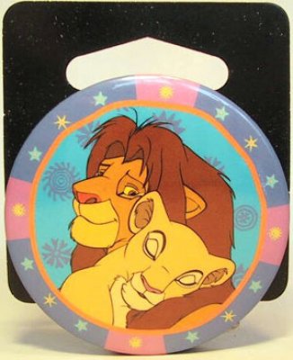 Adult Simba & Nala button