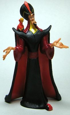 Jafar & Iago Disney PVC figure (2007)