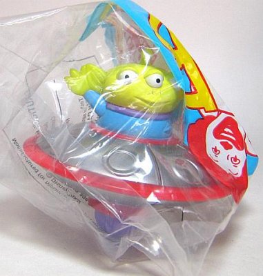 Alien in spaceship spinning top McDonalds Disney fast food toy from our  Fast Food Toys (McDonald's, Burger King) collection | Disney collectibles  and memorabilia | Fantasies Come True
