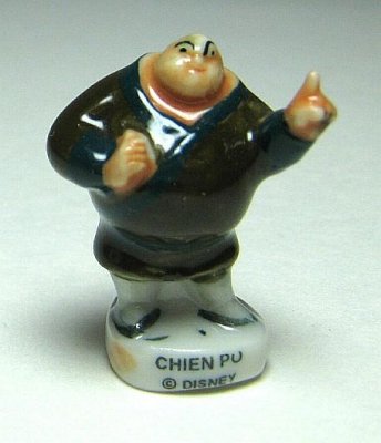 Chien-Po Disney porcelain miniature figure