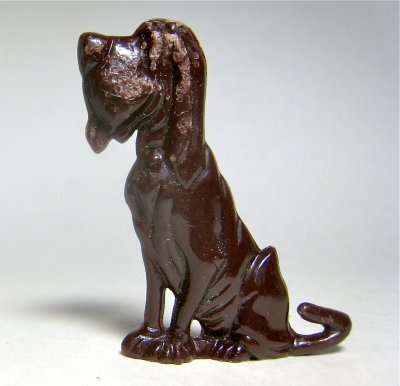 Trusty dark brown plastic figure (Kelloggs) (damaged)