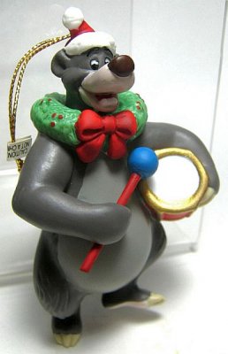 Baloo with drum Christmas ornament