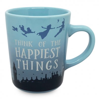 Peter Pan 'Think of the happiest things' Disney coffee mug
