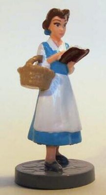 Belle with basket Disney PVC figure