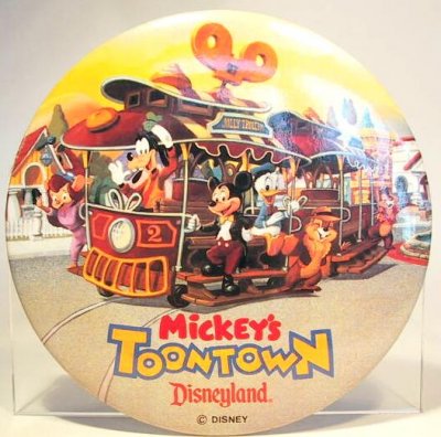 Mickey's Toontown Disneyland button