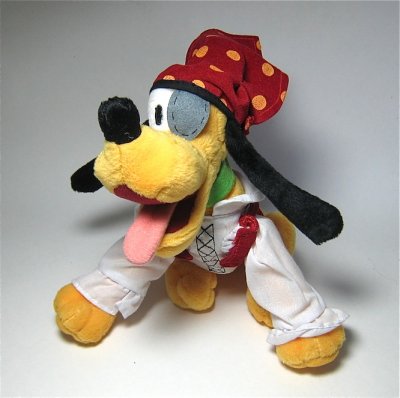 stuffed pirate doll