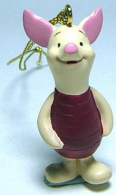 Piglet storybook ornament
