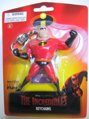 Mr Incredible (Bob Parr) keychain