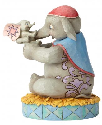 'A Mother's Unconditional Love' - Dumbo and Mrs Jumbo figurine (Jim Shore Disney Traditions)
