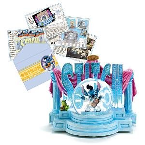 Stitch as Elvis Presley in Las Vegas musical snowglobe