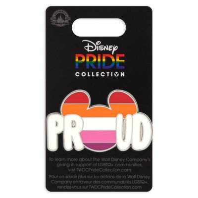 Mickey Mouse Lesbian 'Proud' Disney pin