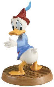 'Not a peep' - Donald Duck figurine (WDCC)