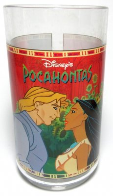 Pocahontas and John Smith cup (Burger King)