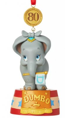 Dumbo 80th anniversary Disney sketchbook ornament (2021)