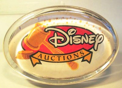 Disney Auctions paperweight