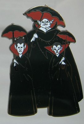 Vampire trio pin (Mystery pin set)