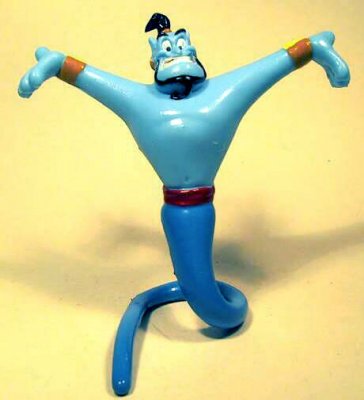 Genie bendable Disney PVC figure