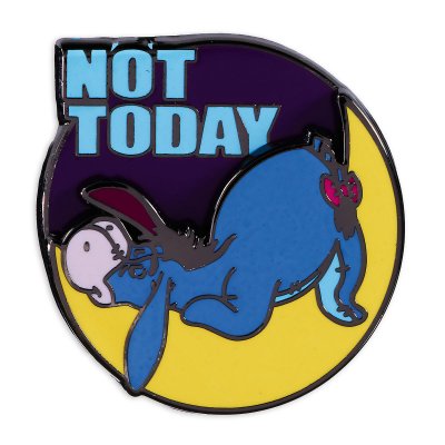'Not Today' - Disney's Eeyore pin in glass tube