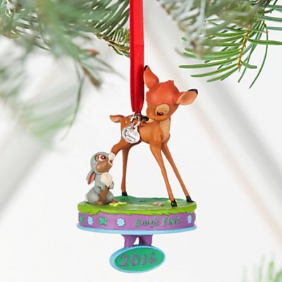 Bambi and Thumper sketchbook Disney ornament (2016)
