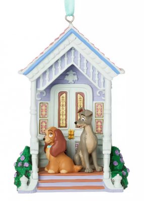 Lady and the Tramp Disney sketchbook ornament (2021)