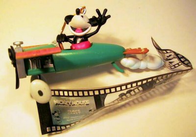 Mickey Mouse airplane pilot from 'Plane Crazy' Disney ornament