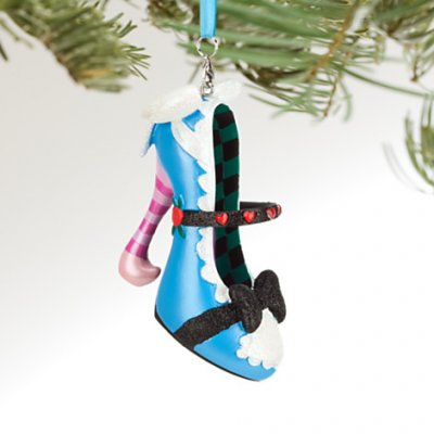 Alice in Wonderland shoe Disney ornament