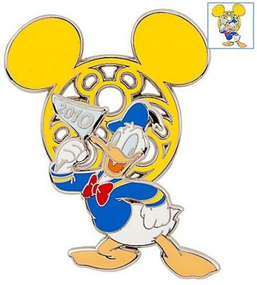 Donald Duck 'Character Ears Collection' series Disney pin