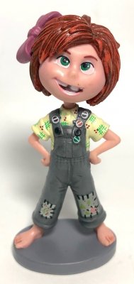 Young Ellie Fredricksen PVC figure (2021), from Disney Pixar 'Up'