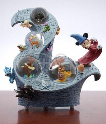 Fantasia 4-in-1 musical snowglobe