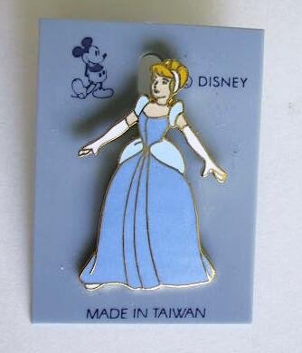 Cinderella Disney pin (1980s)