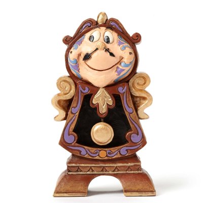 'Keeping Watch' - Cogsworth figurine (Jim Shore Disney Traditions)