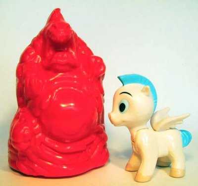 Baby Pegasus & Lava Titan fast food toy set