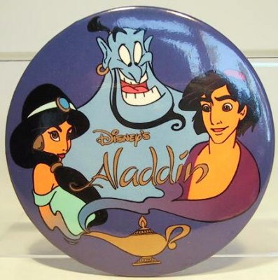 Jasmine & Genie & Aladdin button