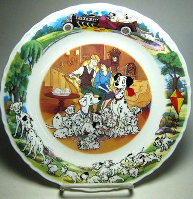 101 Dalmatians decorative plate (Wedgwood)