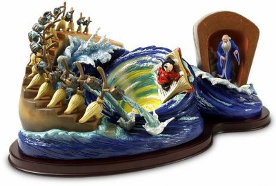 'Magical Maelstrom' - Mickey Mouse Sorcerer's Apprentice and Yensid figurine (WDCC)