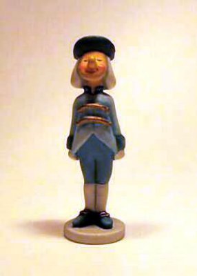 Footman Disney miniature figurine